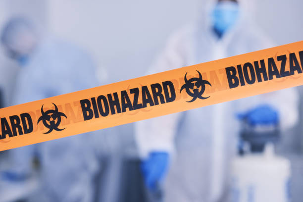 Professional Drug Lab Cleanup technician working in Plainwell, MI